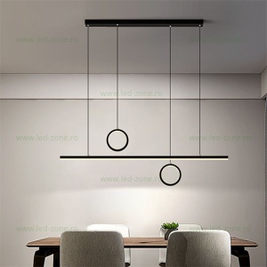 Lustra LED 52W 3 Functii cu Telecomanda YDH220713 - Img 2
