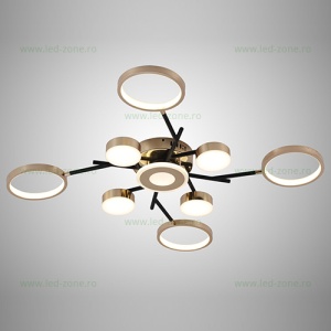 Lustra LED 56W 3 Functii Dimabila cu Telecomanda LZL7811-9