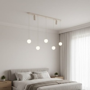 Lustra LED 56W Alba 3 Functii cu Telecomanda LZ4043