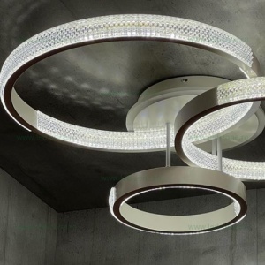 Lustra LED 65W 3 Functii Dimabila cu Telecomanda LZL05BK