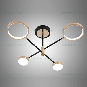 Lustra LED 72W 3 Functii Dimabila cu Telecomanda LZR9049-4