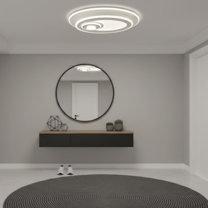 Lustra LED 73W 3 Functii Dimabila cu Telecomanda LZ24004 - Img 3