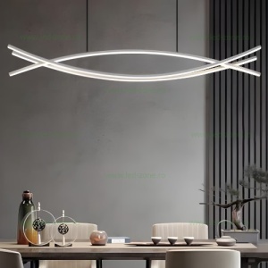 Lustra LED 80W 3 Functii cu Telecomanda LZ3937 - Img 4