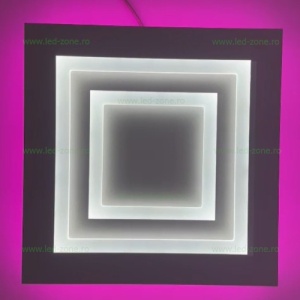 Lustra LED 96W 3 Functii Dimabila cu Telecomanda LZ1180SS-RGB - Img 3
