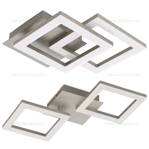 Lustra LED Moderna 16W Alb Cald LZ75178 - Img 3
