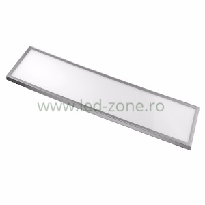 Panou LED 48W 120x30cm Aplicat Argintiu - Img 1