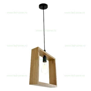 Pendul Lemn Soclu E27 LZC611-1 - Img 6