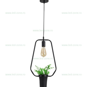 Pendul Soclu E27 Negru LZ1701-B - Img 3