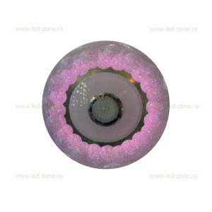 Plafoniera LED 120W 3 Functii RGBCCT Difuzor Bluetooth Telecomanda  - Img 5
