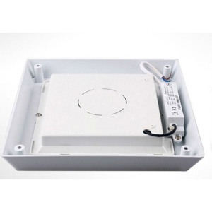 Plafoniera LED 12W Patrata Dispersor Mat