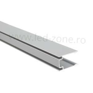Profil Aluminiu 2M Montaj Neon Flex Slim 9mm - Img 3