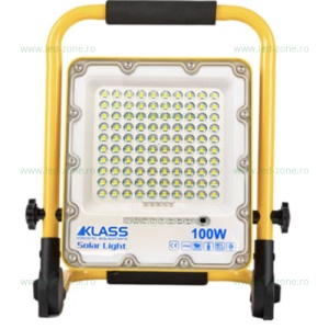 Proiector LED 100W Acumulator si Suport LZ2645 - Img 1
