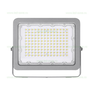 Proiector LED 100W Slim Gri LZ02-100 - Img 2