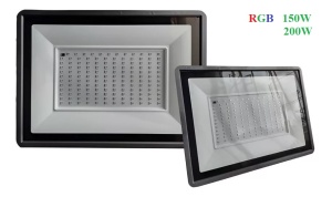 Proiector LED 150W SMD2835 Slim RGB Telecomanda - Img 2