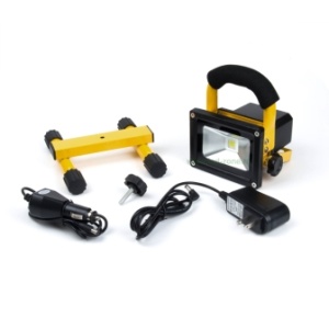 Proiector LED 20W Acumulator si Suport - Img 2