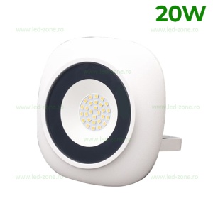 Proiector LED 20W Slim Rotund - Img 3