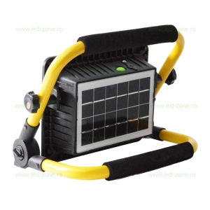 Proiector LED 50W COB Acumulator USB Solar - Img 3