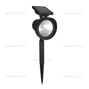 Proiector LED Gradina cu Panou Solar