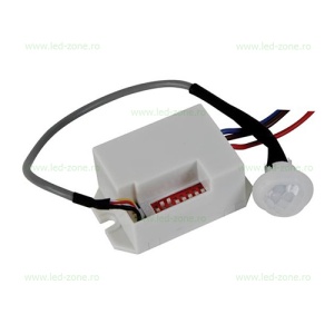 Senzor Miscare Programabil Incastrat 25W 12V Kit Inteligent Trepte