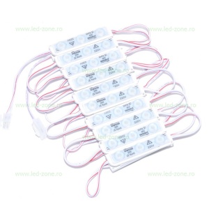 Set 20 Module LED 3xSMD Diverse Culori 220V - Img 2
