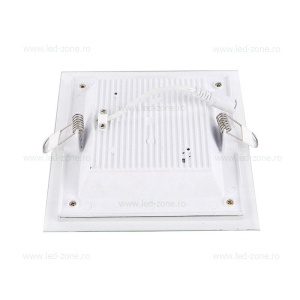 Spot LED 12W Patrat COB Sticla 3 Functii - Img 2