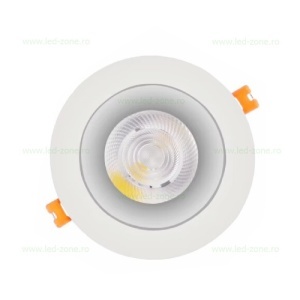 Spot LED 20W COB Rotund Mobil Alb LZ552 - Img 5
