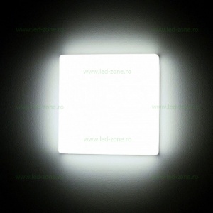 Spot LED 24W Patrat Mat Frameless - Img 3