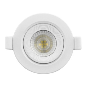 Spot LED 5W Rotund Mobil Alb