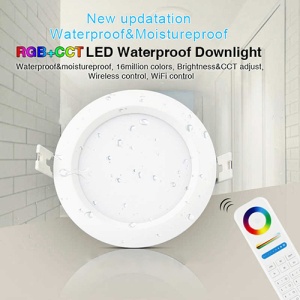 Spot LED 6W Rotund Alb Incastrat Smart RGBCCT IP54 - Img 2