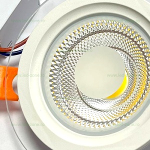 Spot LED 6W Rotund Clar Sticla - Img 3