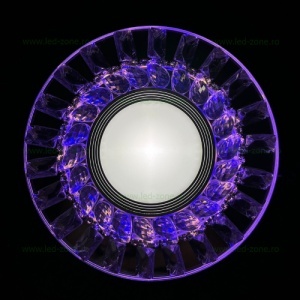 Spot LED 7W Rotund Alb Rece Contur Color