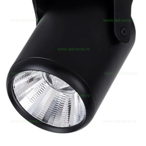 Spot LED Aplicat 20W Mobil Negru - Img 2