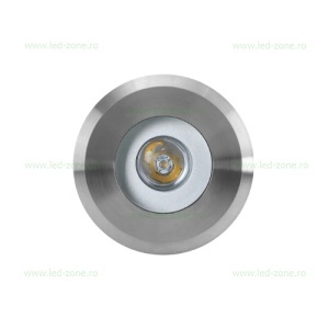 Spot LED Exterior Incastrabil 3W Rotund 220V - Img 3