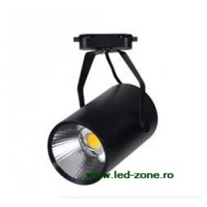Spot LED Magazin Sina 30W COB Negru Bern - Img 2