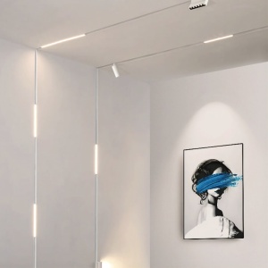 Spot LED Magnetic 10W Liniar Mat Alb - Img 4