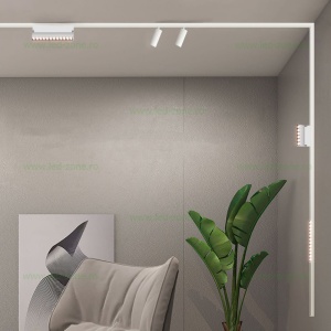 Spot LED Magnetic 6W Liniar Clar Alb Reglabil - Img 2