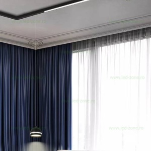 Spot LED Magnetic 7W Pendul Negru Ultra Slim P5 - Img 4