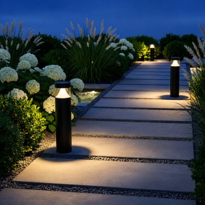 Stalp LED Gradina Solar 5W 600MM