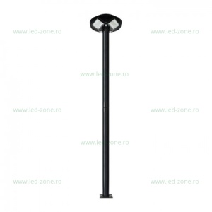 Stalp Stradal Decorativ 2.5 Metri Negru POLE - Img 1