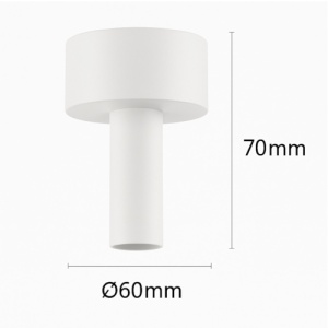 Suport Fix Neonflex LED 24V Rotund D-22mm