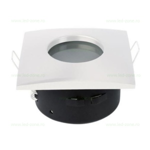 Suport Incastrat 1 Bec Spot LED GU10 Alb SARDUNYA IP65 - Img 2