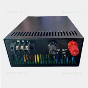 Sursa Alimentare Banda LED 12V 1200W Carcasa Metal cu Ventilator - Img 3