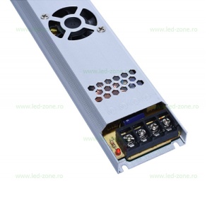 Sursa Alimentare Banda LED 24V 300W Ultra Slim cu Ventilator - Img 4