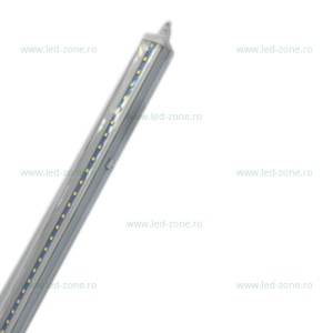 Tub LED T5 14W 90cm Mat Suport Inclus - Img 1