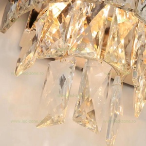 Aplica 2 Socluri E14 Cristal LZ8097/8098 - Img 3