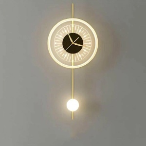 Aplica LED 18W cu Ceas Aurie LZ677
