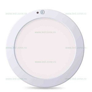 Aplica LED 24W Senzor Rotunda