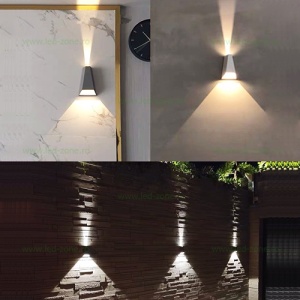 Aplica LED 2x3W Exterior LZ605 - Img 2