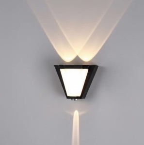 Aplica LED 9W Exterior Neagra LZ307-2
