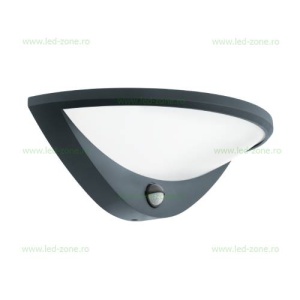Aplica LED 9w Exterior Neagra Senzor Miscare BELCREDA